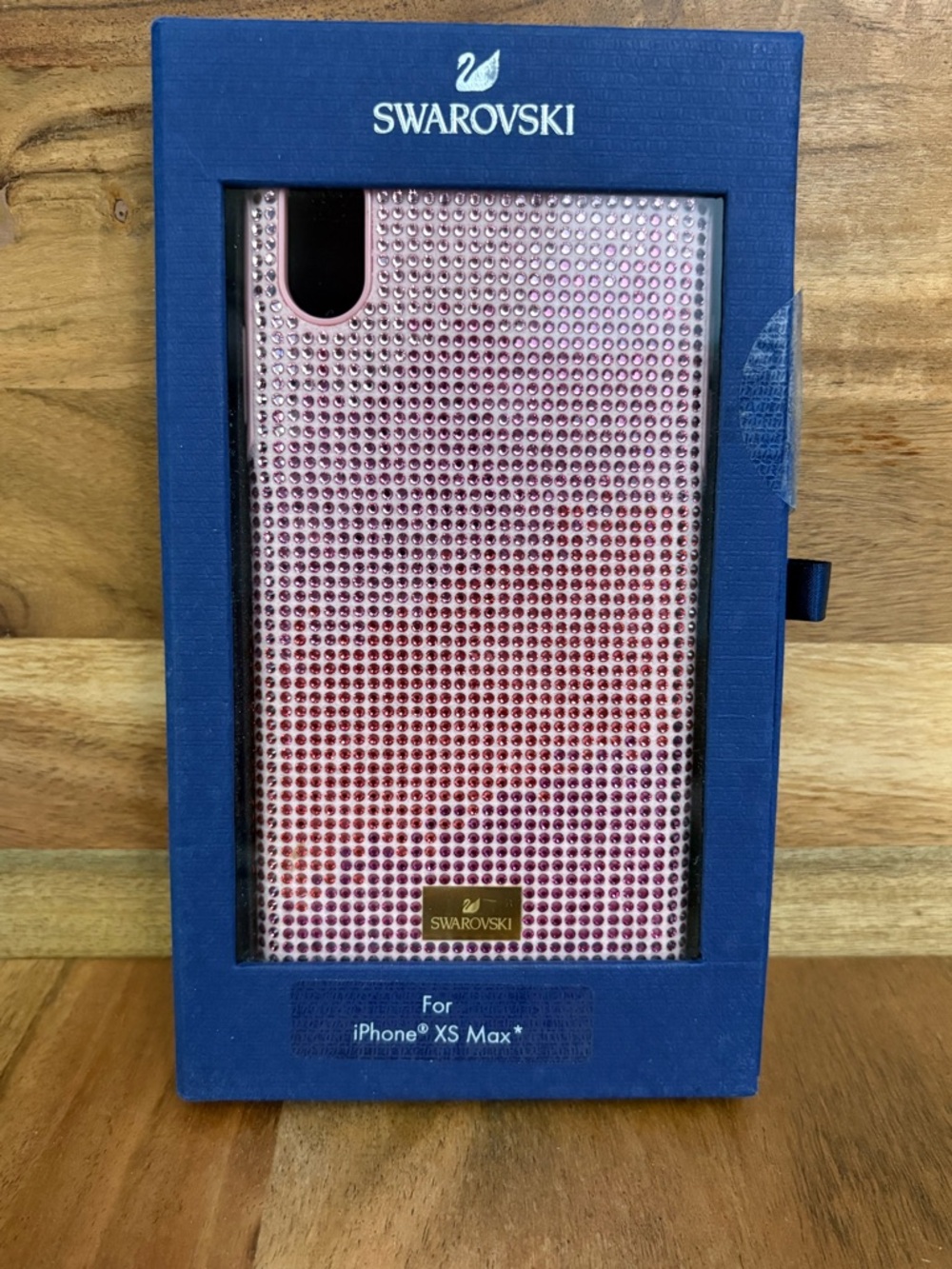 Swarovski Pink Iridescent Crystal Phone Case